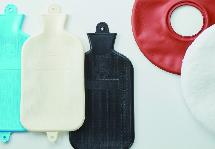 From left - Only One silicon water pillow (3 types), Only One air cushion using Bayer special pad cover